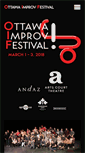 Mobile Screenshot of ottawaimprovfestival.com